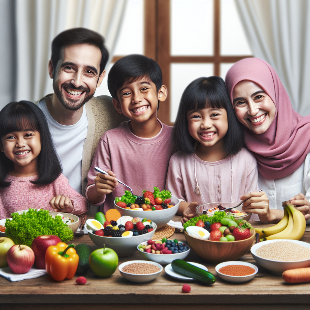 Meningkatkan Kesejahteraan Keluarga dengan Konsep Makanan Sehat 5 Sempurna
