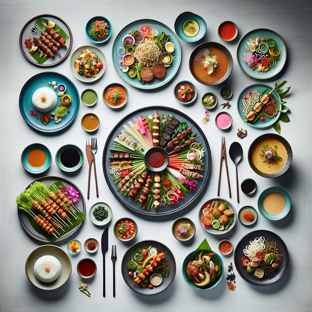 Kreasi Plating Makanan Indonesia: Memikat dengan Sentuhan Modern