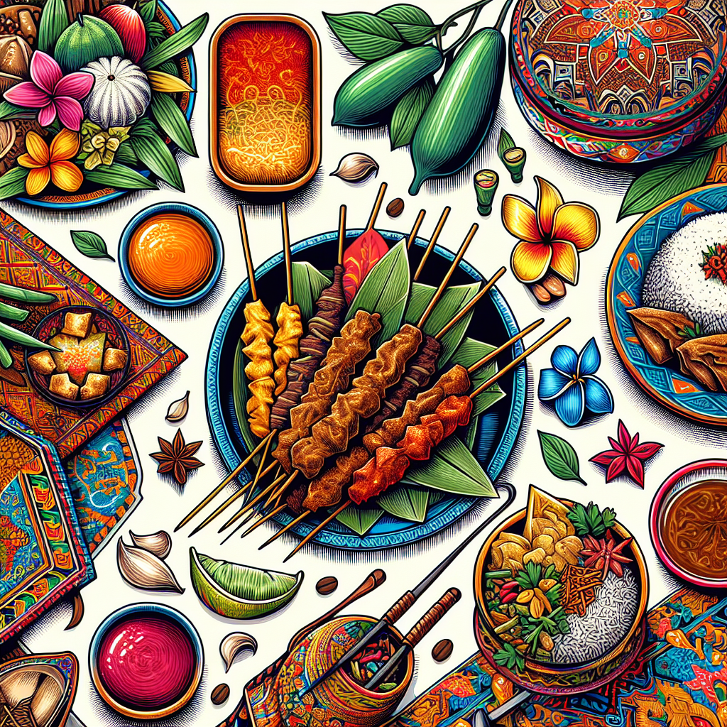 Mewarnai Gambar Makanan Tradisional Indonesia: Kreativitas dan Kebudayaan