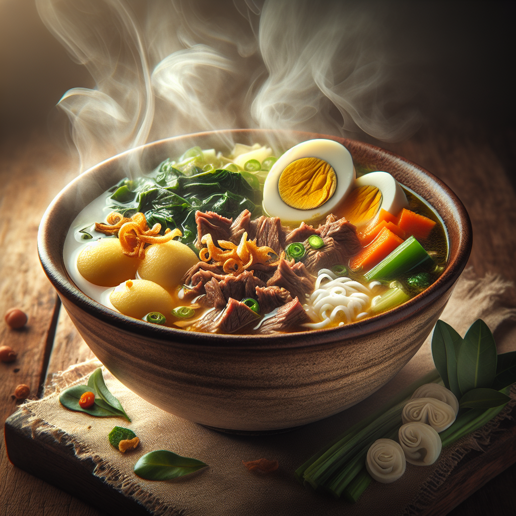 Membongkar Rahasia Kelezatan Resep Soto Daging Madura Tradisional