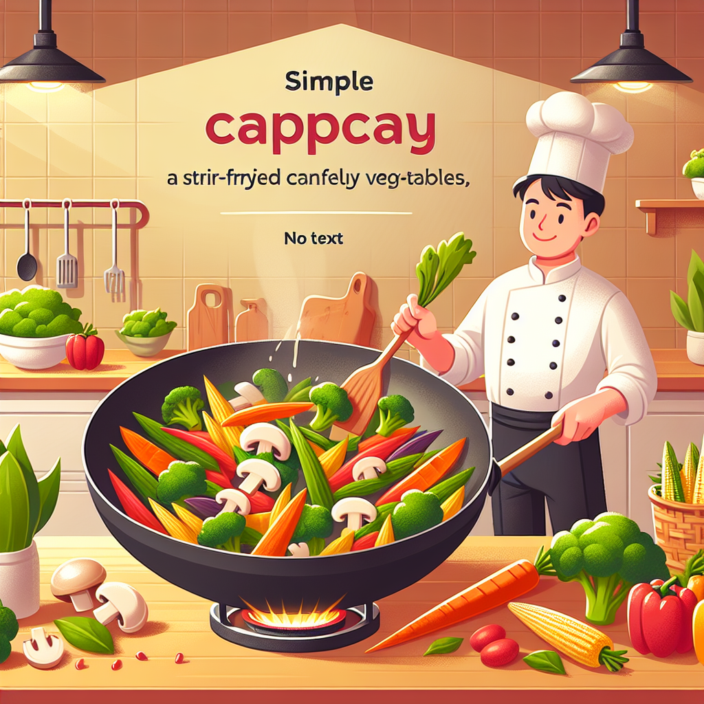 Resep Capcay Simple Rahasia Koki Handal Terungkap