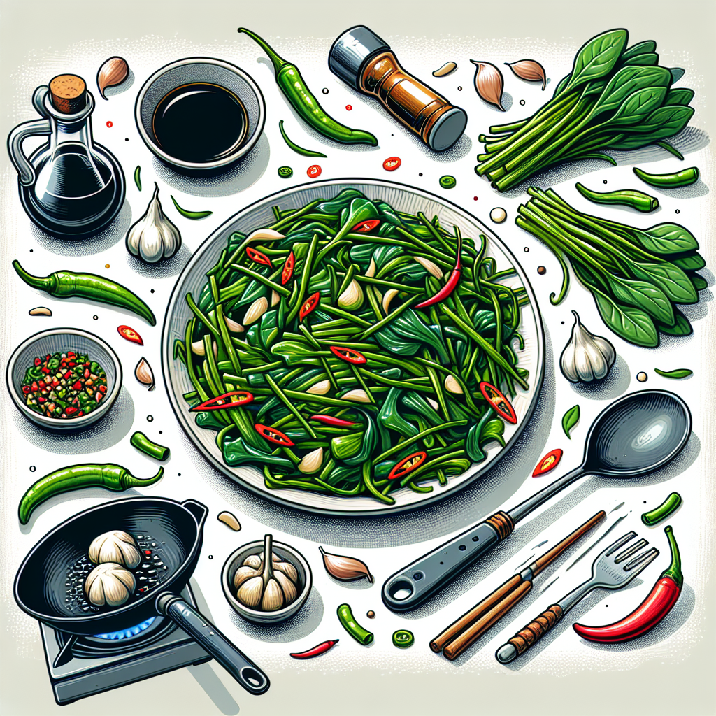 Resep Cah Kangkung Lezat yang Mudah Dibuat di Rumah